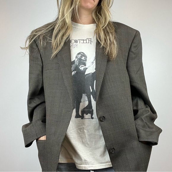 Vintage Ralph Lauren 100% Wool Plaid Preppy Style Jacket Blazer stunning large - Picture 7 of 16